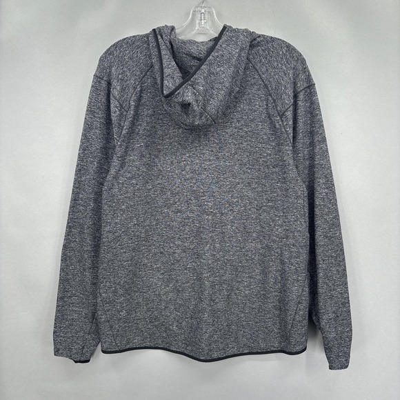 Lululemon Jacket Mens 2XL Gray Full Zip Surge Hooded Sweatshirt Athletic Running - Picture 11 of 14